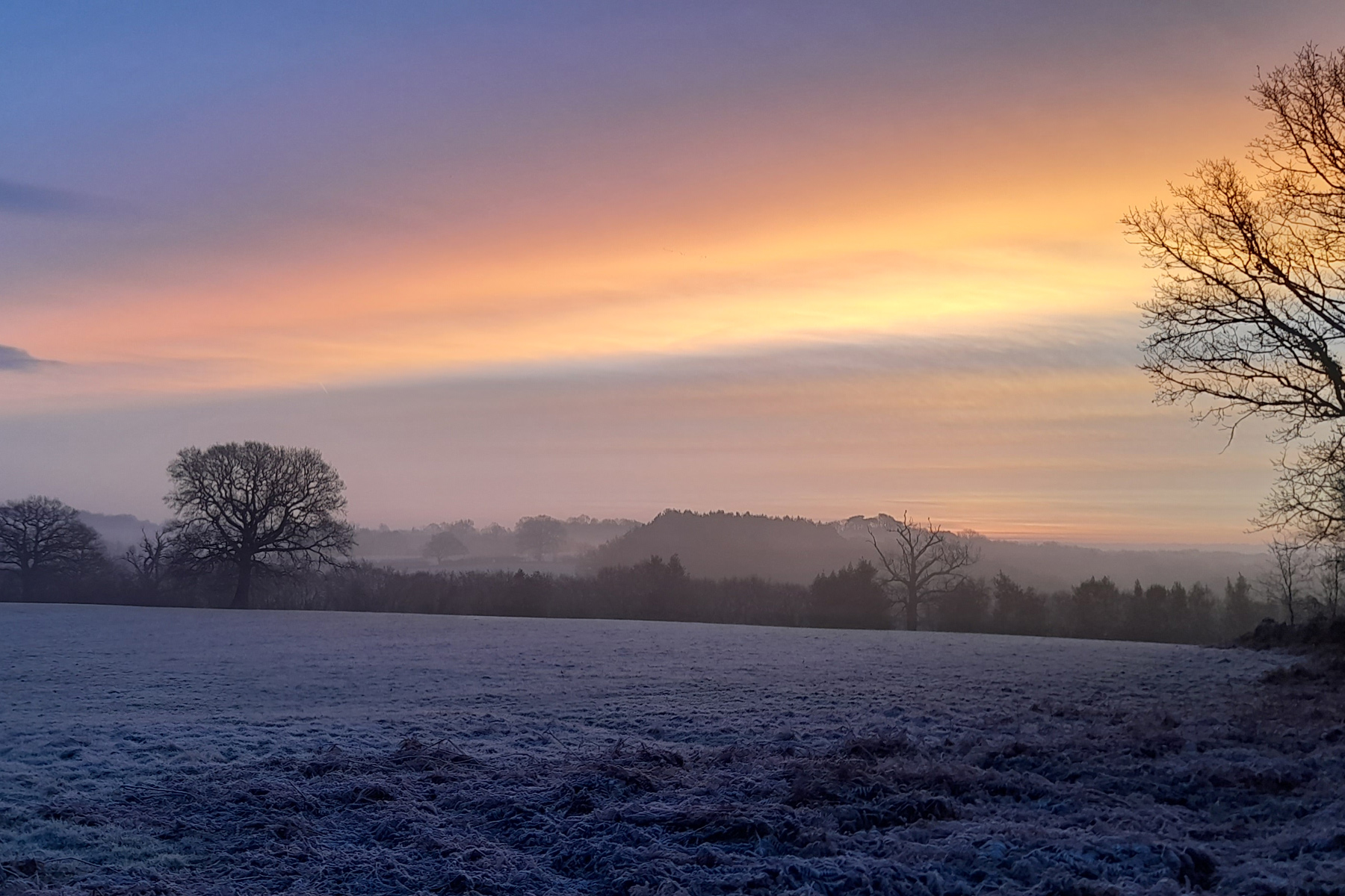 Winter Sunrise in Kent